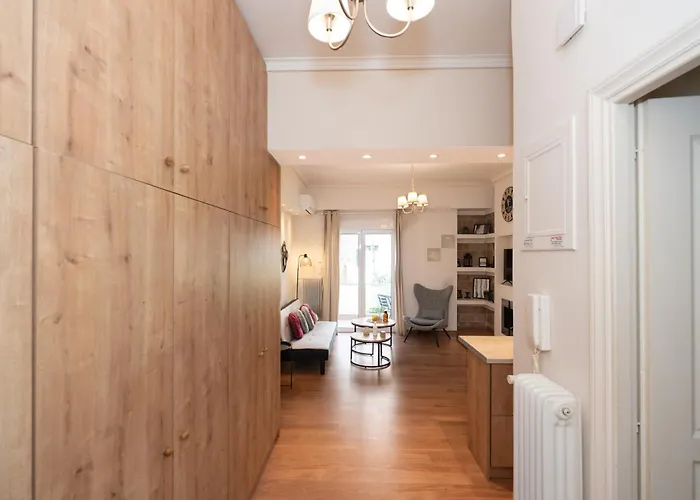 Contemporary Apartment Made Of Wood And Stone.
