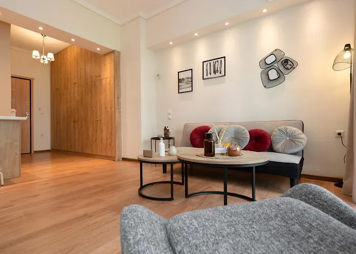 Contemporary Apartment Made Of Wood And Stone.