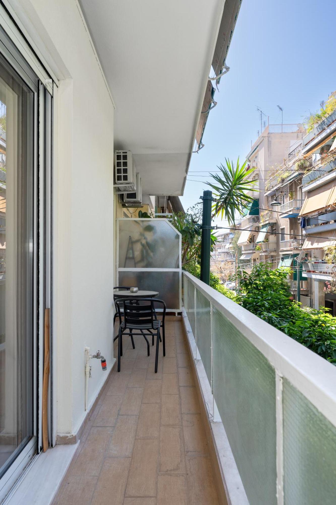 Contemporary Made Of Wood And Stone. Apartment Athens